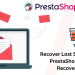 Recover Lost Sales with Knowband's PrestaShop Abandoned Cart Recovery Email Addon